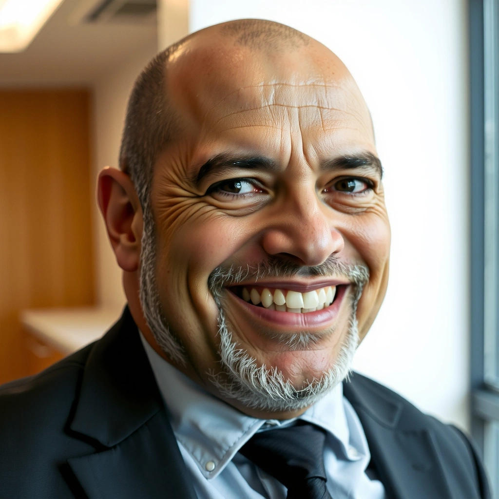 Porträt eines zufriedenen Klienten